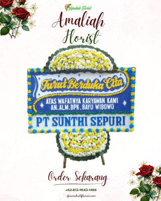 Papan Bunga Duka di Kirisik