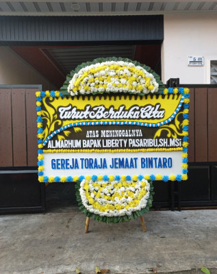Papan Bunga Duka di Kirisik