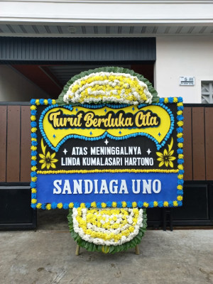 Papan Bunga Duka di Kirisik